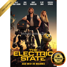 The Electric State 2025 DVD Action Movie Full HD Eng Sub All Region FreeShip-NEW