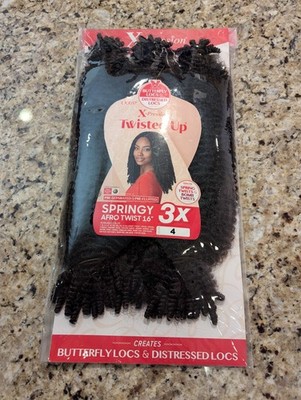 Outre Synthetic Braid Hair XPression Twisted Up Springy Afro Twist 16'' Color 4