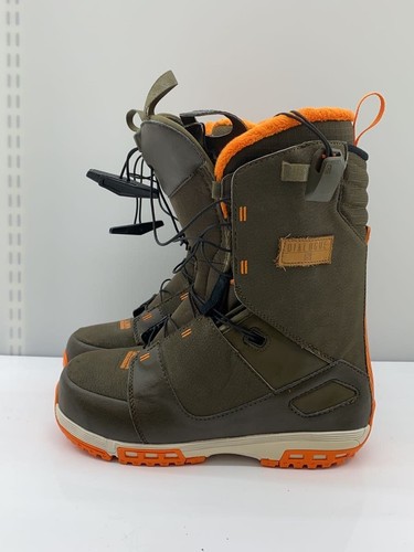 Salomon Snowboard Boots 643001 26.5cm Shoelaces Brown Used - Picture 2 of 6