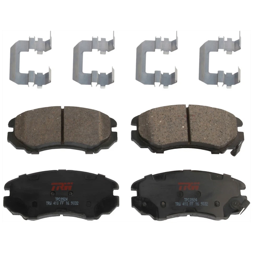 KIT-072924-2212 TRW Juego de 2 ruedas discos de freno y kits de pastillas delanteras para Kia Optima Foto 3 de 4