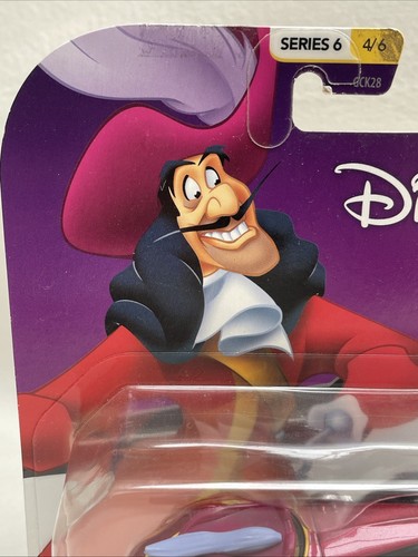 Hot Wheels Disney Character Cars Series 6 Captain Hook 4/6 - Picture 4 of 7