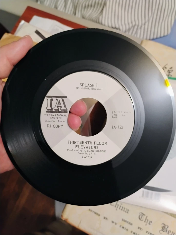 13th FLOOR ELEVATORS SLIP INSIDE THIS HOUSE/ SPLASH 1 PSYCH PROMO D.J. NOS NM Foto 4 de 4