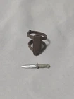 GI Joe Classified Retro Cardback Joe Trooper Knife + Thigh Holster 6" Fodder