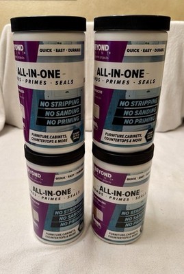BEYOND PAINT Refinishing Paint Bright White Interior/Exterior Water-Based 1 qt.