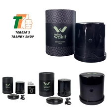 Mini Wakit Electric Herb Grinder - Rechargeable & Effortless Grinding (Black)