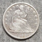 1858 Seated Liberty Half Dollar