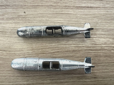 Vintage 1980's Processed Plastic Co Tim Mee Toy  F-15 Strike Eagle set of BOMBS