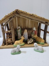 Vintage Sears Nativity Set Of