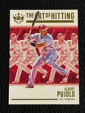 2021 Panini Diamond Kings - The Art of Hitting Albert Pujols #AOH-8