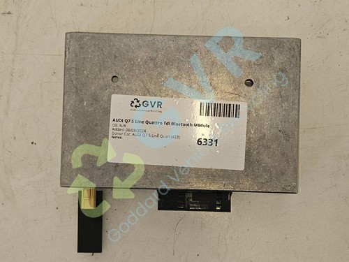 AUDI Q7 S Line Quattro Tdi Bluetooth Module 4e0862335 - Picture 5 of 12