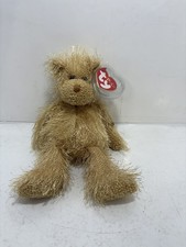 Vintage/Retired TY Punkies Beanie babies - Frizzy The Bear. BNWT