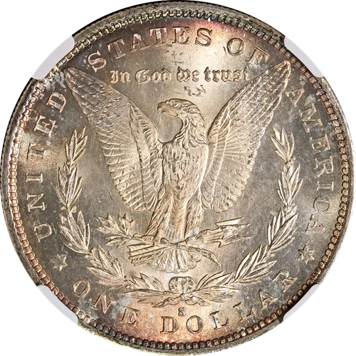 1879-S Morgan Silver Dollar NGC MS65 - Toning
