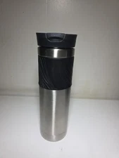 Contigo Snap Seal 20 oz Bryon Silver Coffee Tumbler Travel Mug Stainless Steel