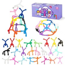 24Pcs Magnetic Travel Toys, Magnets Men, Magnetic People
