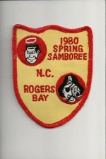 1980 Spring Samboree NC Rogers Bay patch