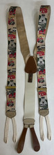 LTD edition Vintage Trafalgar Braces Suspenders Mens Cars Auto