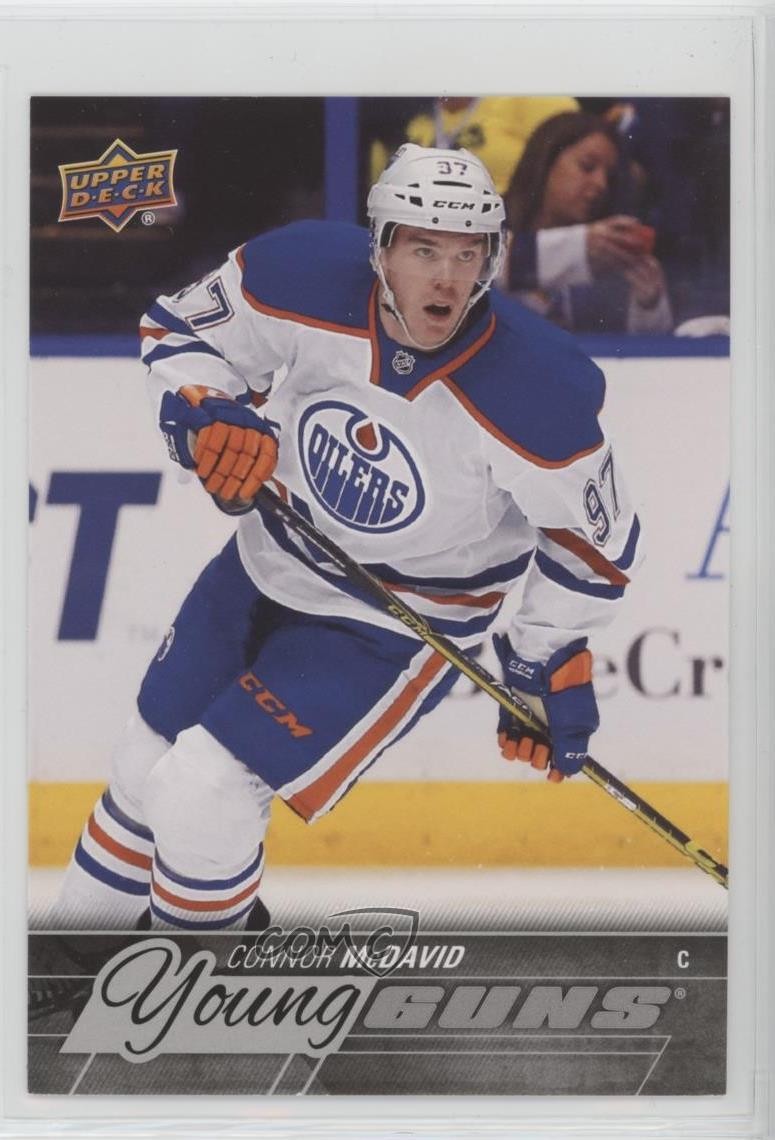 2015-16 Upper Deck Oversized Young Guns Connor McDavid #201 01ow