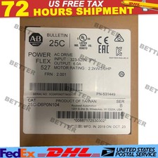 Allen Bradley 25C-D6P0N104 PowerFlex 527 AC Drive New AB 25C-D6P0N104
