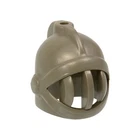 Lego Dark Gray Headgear Helmet Castle Closed with Fixed Face Grille inv.566