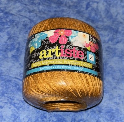 ARTISTE  MERCERIZED EGYPTIAN COTTON Color Ginger