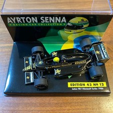 Minichamps Ayrton Senna 1986 Lotus 98T F1 1/43 Scale Model Car