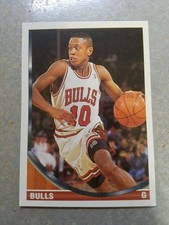 B.J. Armstrong Chicago Bulls #174 1993 - 1994 Topps NO NAME ERROR RARE