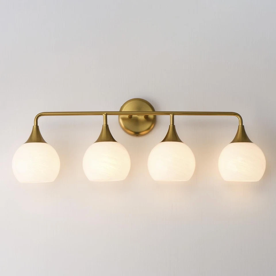 Maxim Lighting 21224MRNAB Neve Bathroom Vanity Light Natural Aged Brass Foto 2 de 4