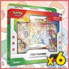 Pokemon TCG: First Partner Illustration Collection Series 1 2026 Case 18 packs