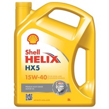 Helix HX5 Car Engine Oil 5L 5 Litre 15W40 A3 B4 Fully Synthetic Shell 550046286 6.87 per litre