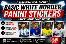 2026 Panini FIFA World Cup Stickers - YOU PICK - Teams A-J Alphabetical Order