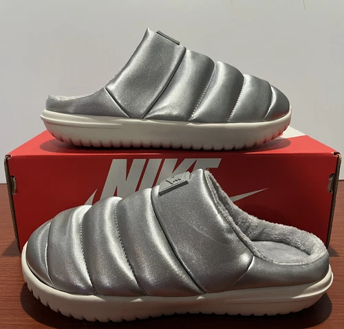 Nike Burrow SE Slides pantofole argento chiaro (FZ7940 001) donna taglia 7