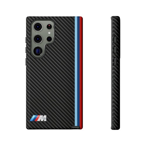 Tough Case For iPhone, Samsung Galaxy, Google Pixel, Graphite Blue Red Stripe - Picture 181 of 217