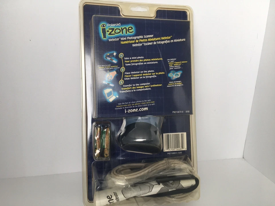 2000 Polaroid i-Zone Webster Mini Photographic Portable Scanner - Image 4 of 4