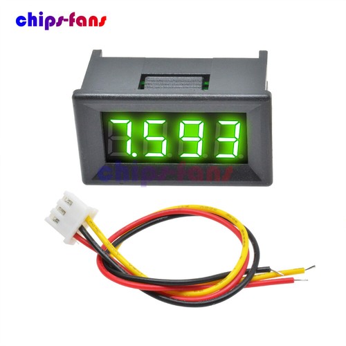 1-10Piece 0.36" Digital LED Panel Display 4-Bit DC0-100V Voltmeter Meter Tester - Picture 14 of 15