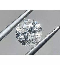 1.16 Carat Round Brilliant Cut I I3 Natural Diamond GIA Certified 814.66 per carat