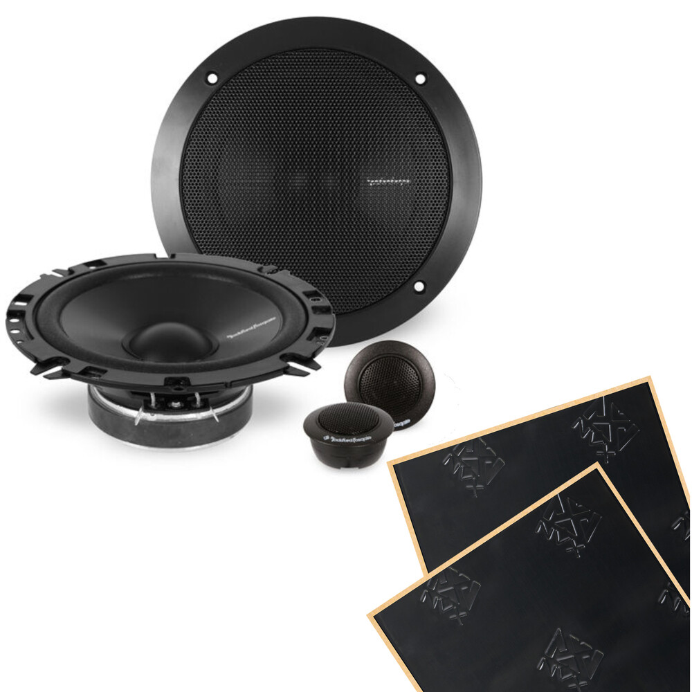65-компонентная акустическая система Rockford Fosgate Prime R165-S с функцией демпфирования звука 1489000₽