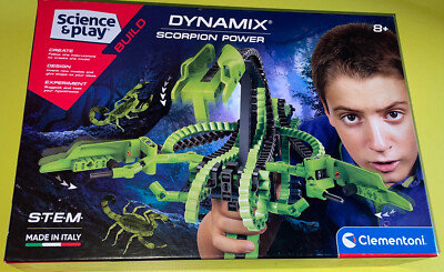 Clementoni 19213 Science & Play Build Dynamix Scorpion Power