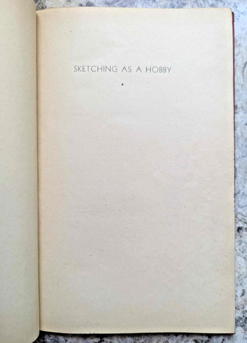 Skizzieren als Hobby - Arthur L. Guptill - sauberes Hardcover frühe Ausgabe - 1936 - Bild 2 von 9