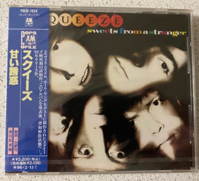 Squeeze - Sweets From a Stranger (CD) JAPAN OBI POCM-1934 NEU & versiegelt **