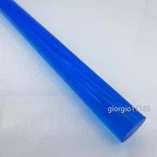 US Stock 3pcs 15mm ±10% Dia. 13” Long Blue Acrylic PMMA Plastic Rod
