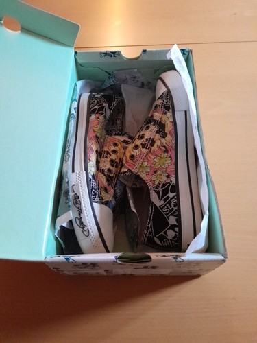 ED Hardy Sneaker Gr.42 Black in OVP - Bild 5 von 7