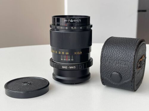 MC INDUSTAR-61 L/Z LZ 50mm f/2.8 Soviet USSR MACRO Lens M42 with Vivitar 2x - Picture 2 of 20