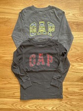 Gap Kids Long Sleeve T-shirt, Lot Of 2, Size S