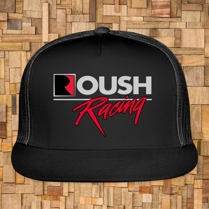 Roush Racing Black Performance Trucker Cap for Adults