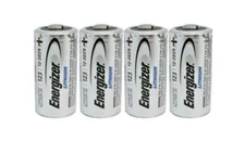 4 X ENERGIZER CR123A CR123 123A LITHIUM BATTERY EXP 12/2030