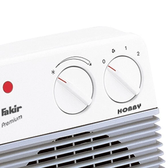 Fakir Hobby HL 600 Kompakt Heizgerät - Hellgrau/Perlweiß (5413007) - Bild 3 von 4