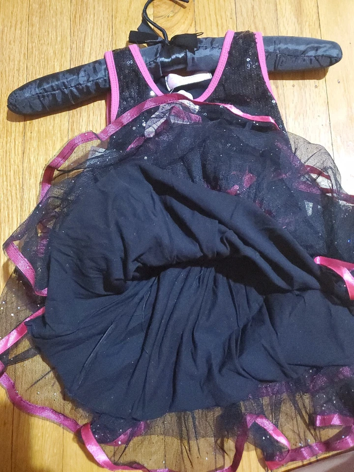 Nuevo Vestido Tutú Popatu Tul Lentejuelas Fiesta Juego 2T para Niñas Pequeñas Foto 3 de 4