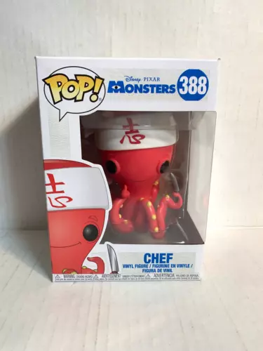 Funko Pop! Disney Pixar Monsters Inc. - Chef #388 Vaulted Mint in Box