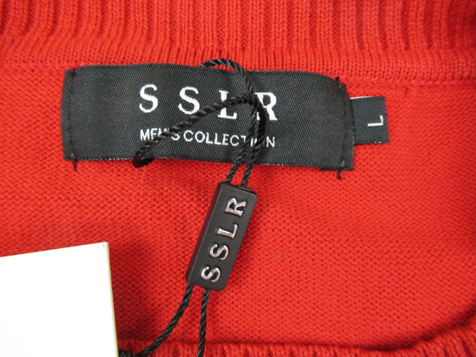 SSLR Men's Christmas Elf Sweater Ugly Holiday Size L