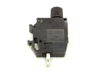 1x PHOENIX CONTACT Typ DFK 4-SI 380V~/6,3A Sicherungshalter (Sicherung 5x20)BU12